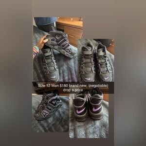 Nike Black and Purple Sneakers for Ultimate Comfort